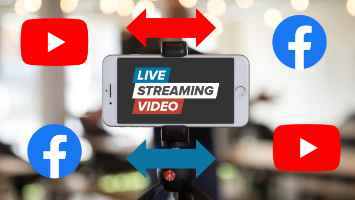 How to livestreaming YouTube video on Facebook and Facebook video on YouTube 2023
